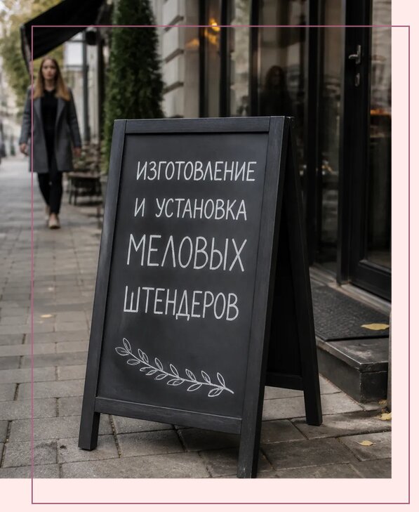 Меловые штендеры в Реже по цене от 7119 р. | Аванза-Реж